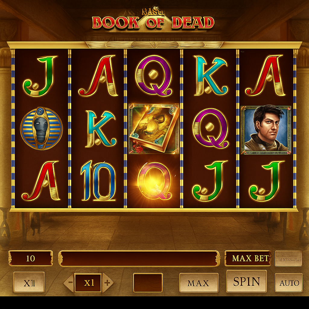 BetHall - Book of Dead Slot Machine - Popular Game